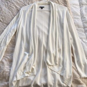 Express roll neck cover up sweater